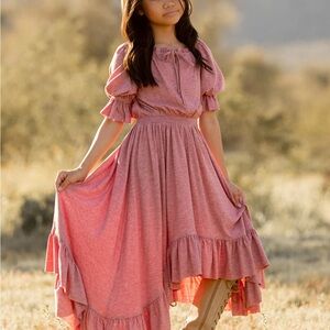 Joyfolie Gwenola Dress in Heather Rose